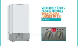 Soluciones para error EO en caldera Junkers ZWE 24. Aprende cómo funciona y cómo solucionarlo.