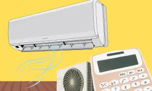 Calculando las frigorías por m² necesarias para tu hogar. Aire acondicionado y calculadora listos para optimizar tu confort.