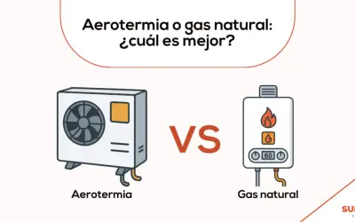 Comparativa: aerotermia vs. gas natural. ¿Es hora de sustituir caldera de gas por aerotermia?