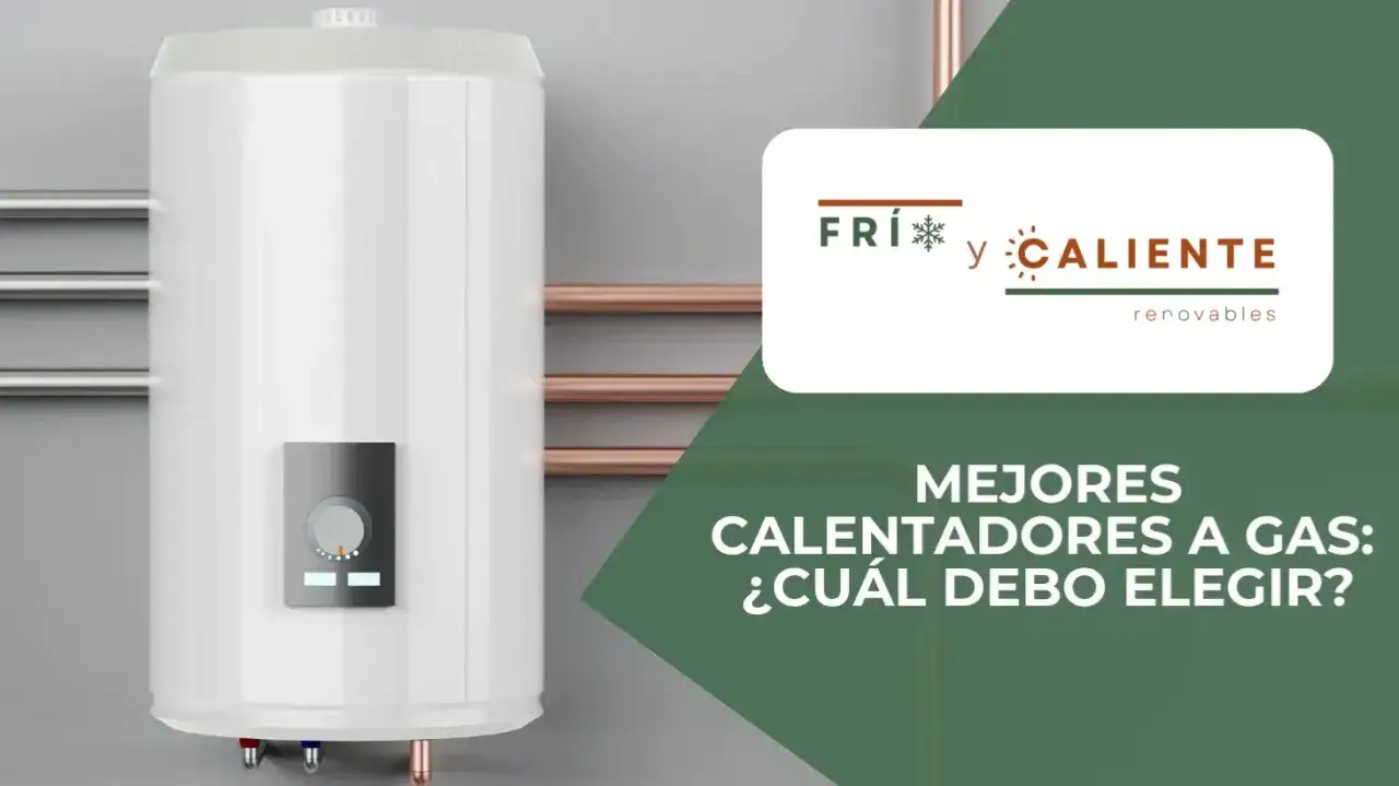 Calentador de agua a gas, ideal para tu hogar. Elige entre butano o gas natural para disfrutar de agua caliente.