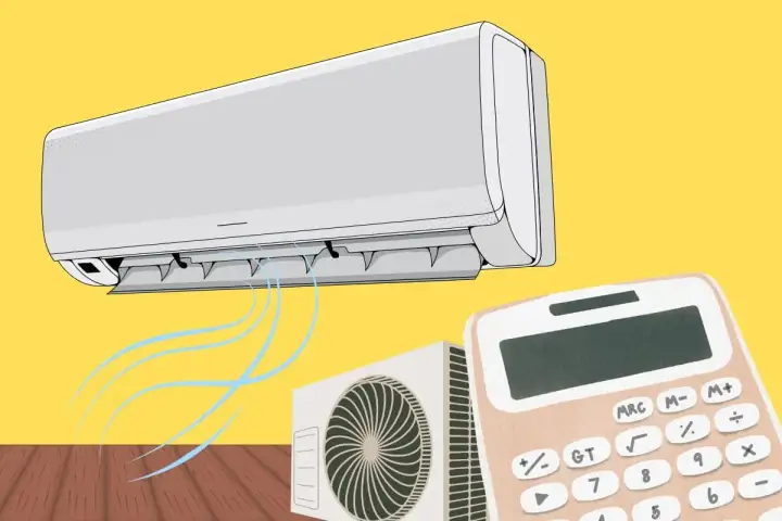 Calculando las frigorías por m² necesarias para tu hogar. Aire acondicionado y calculadora listos para optimizar tu confort.